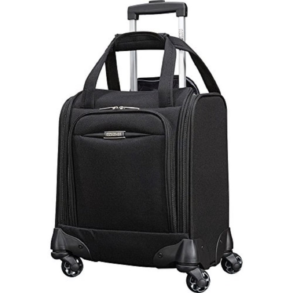AMERICAN TOURISTER MERIDIAN NXT 16"  CARRY-ON SPINNER UNDERSEATER (BLACK)